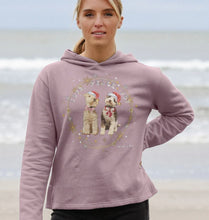 Load image into Gallery viewer, Love, Peace, Joy - women&#39;s Christmas hoody
