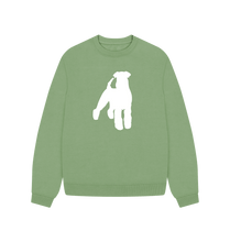 Load image into Gallery viewer, Sage Airedale Oversized Sweatshirt