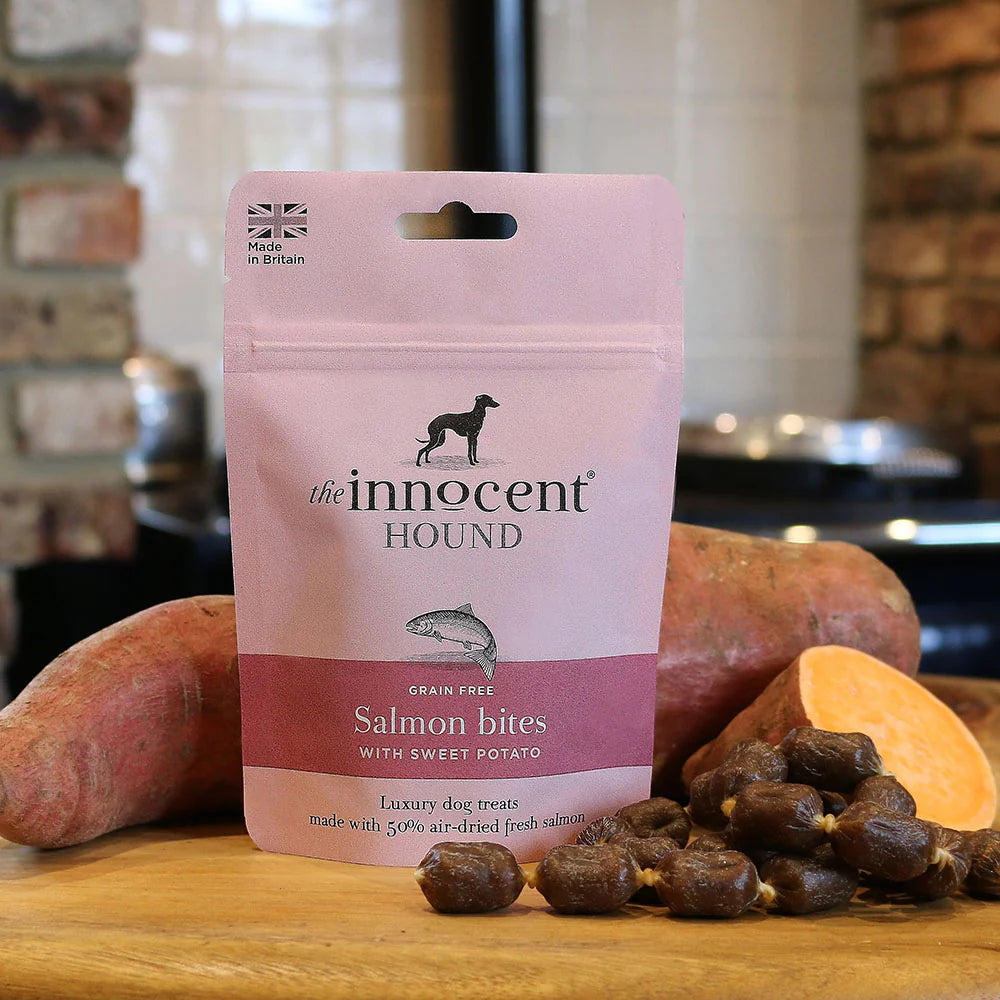 Salmon Bites with Sweet Potato - The Innocent Hound