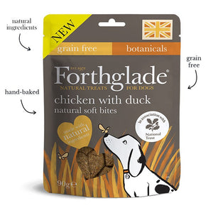 Forthglade - National Trust soft bite treats with chicken and duck