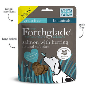 Forthglade - National Trust soft bite treats with salmon and herring