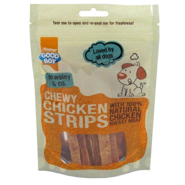 Good Boy Chewy Chicken Strips - 100g