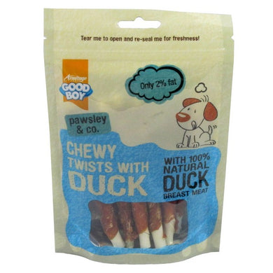 Good Boy - Chewy Twists - Duck - 2 sizes