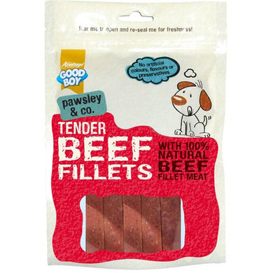 Good Boy - Tender Beef Fillets - 90g