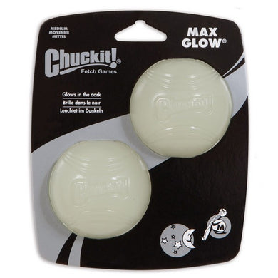 Chuckit! Max Glow Ball - small and medium