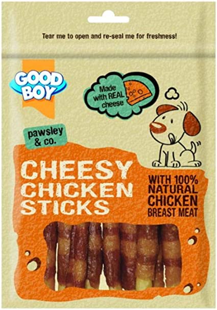 Good Boy - Cheesy chicken sticks - 80g