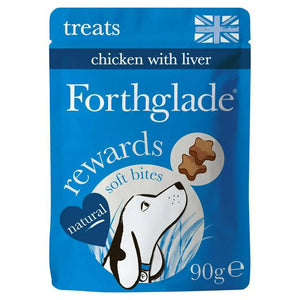 Forthglade REWARD natural training soft bites with chicken and liver