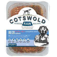 Load image into Gallery viewer, Cotswold Raw complete meal raw mince for puppies - 2 flavours