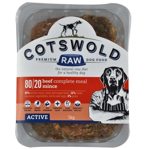 Cotswold Raw complete meal raw mince - various flavours