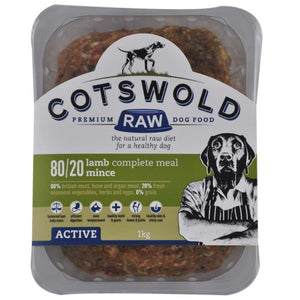 Cotswold Raw complete meal raw mince - various flavours