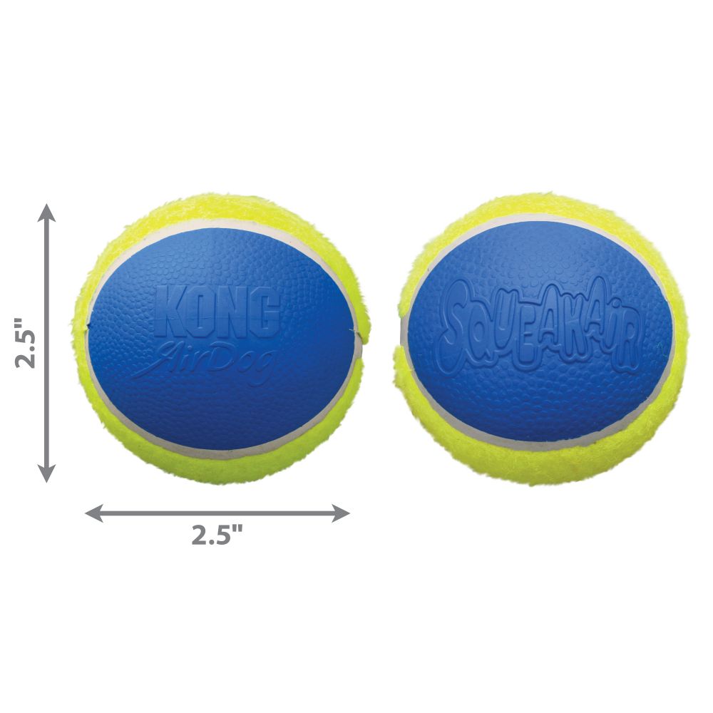 Kong Squeakair Ultra Ball - Medium 3 pack