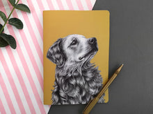 Load image into Gallery viewer, Golden Retriever Notebook