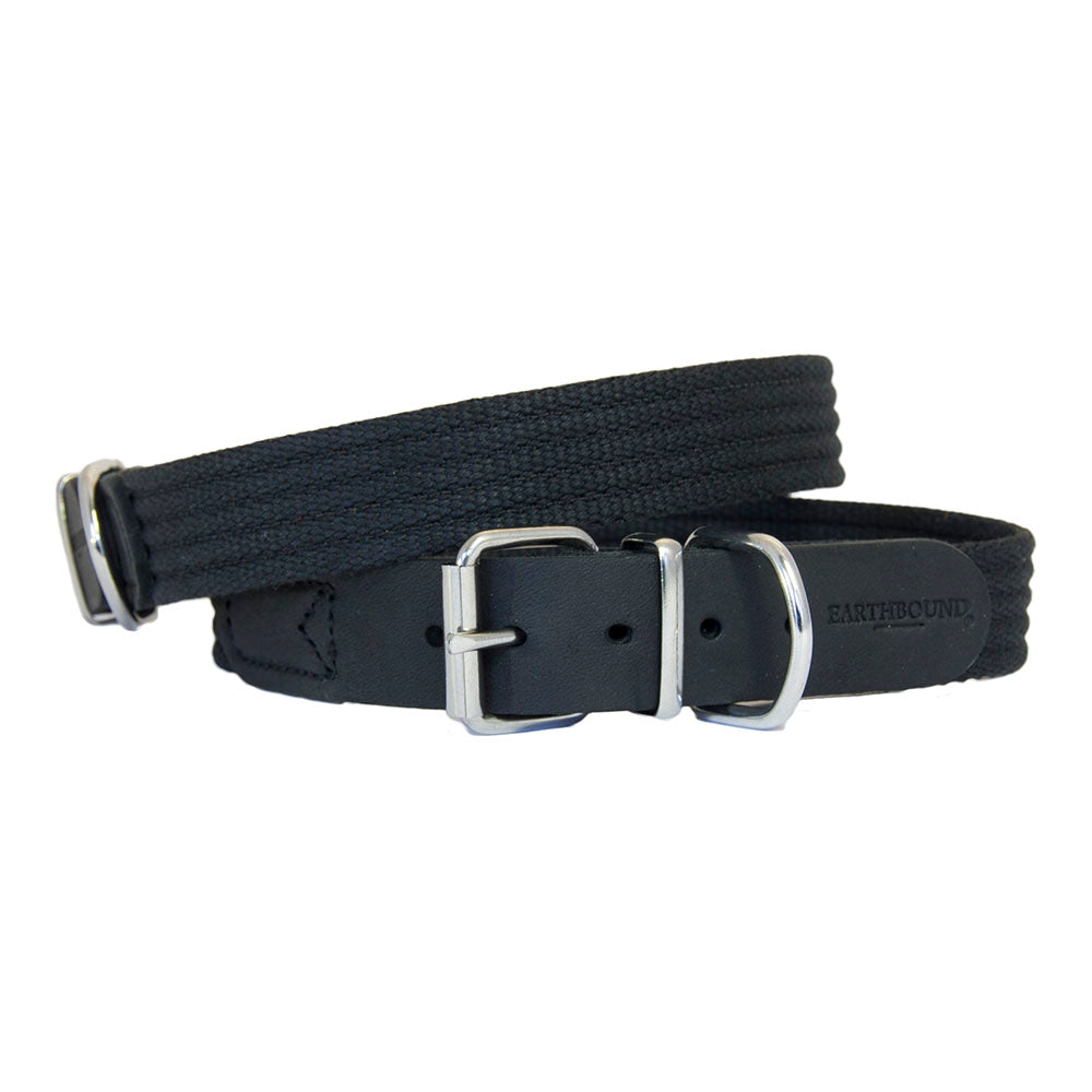 Earthbound Cotton Collar - Black