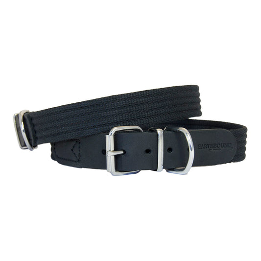 Earthbound Cotton Collar - Black