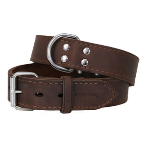 Earthbound Ox Leather Collar - Brown