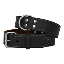 Load image into Gallery viewer, Earthbound Ox Leather Collar - Black