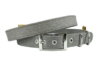 Earthbound Camden Collar - Soft Grey - last one available in large