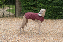 Load image into Gallery viewer, Mutts &amp; Hounds Grape Quilted Coat - LIMITED SIZES