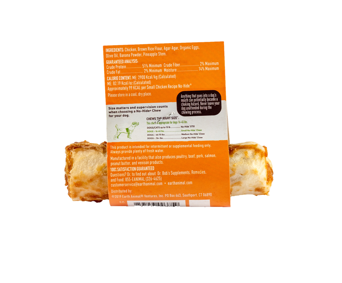 No-Hide Chicken Chew - Easily Digestible - Earth Animal