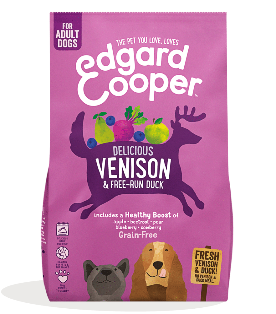 Edgard Cooper - Fresh Venison & Free run Duck with apple, beetroot, pear & blueberry