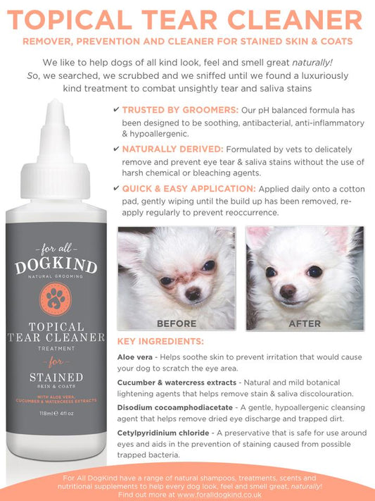 For All Dog Kind - Topical Tear Cleaner
