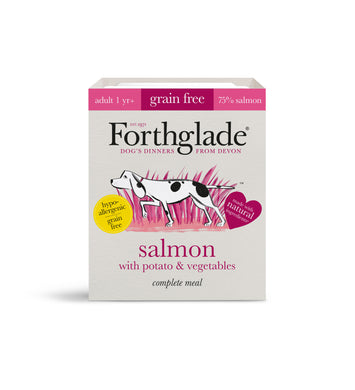 Forthglade - Salmon with potato & vegetables natural wet dog food