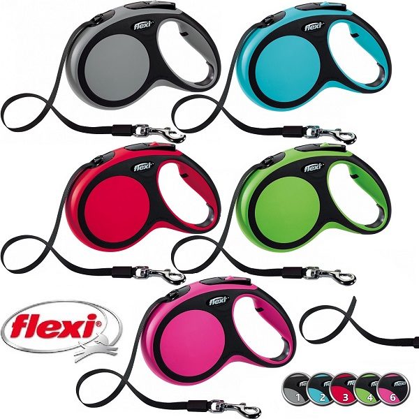 Flexi Lead - Comfort - XS-L - five colours