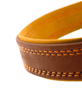 Load image into Gallery viewer, Hunter &#39;Lucca&#39; Leather Leash - Mustard Brown