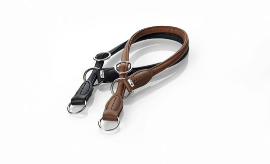 Round and Soft Training Collar - Hunter - Brown/Black