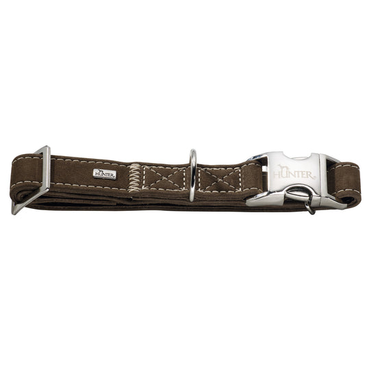 Halsung Hunting Nubuck Leather Collar - Hunter - Various colours