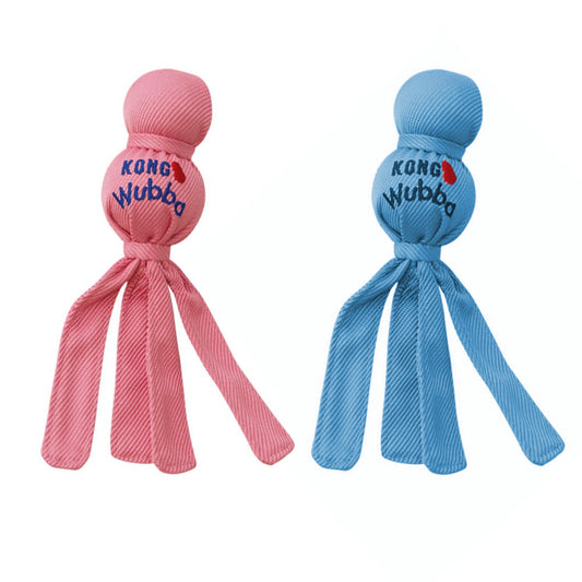 Kong Wubba Puppy - Pink & Blue