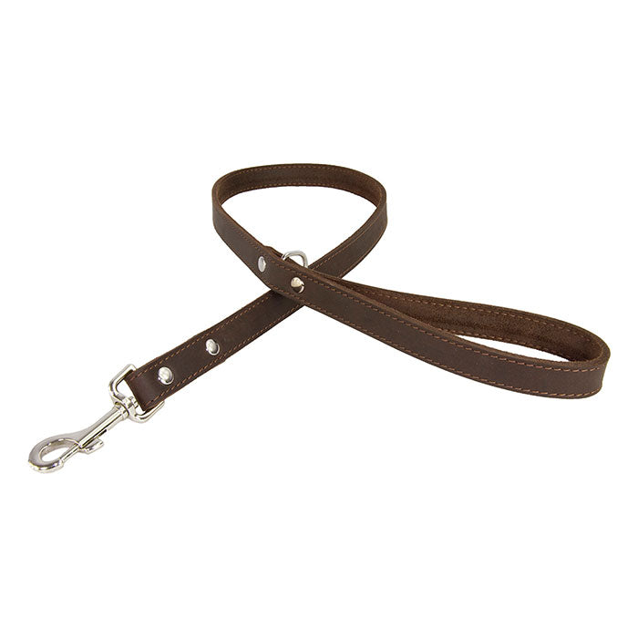 Earthbound Leather Lead - Brown