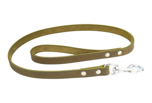 Earthbound Soft Country Leather lead - Green