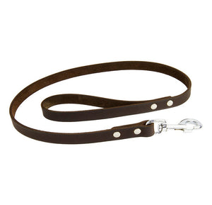 Earthbound Soft Country Leather lead - Brown