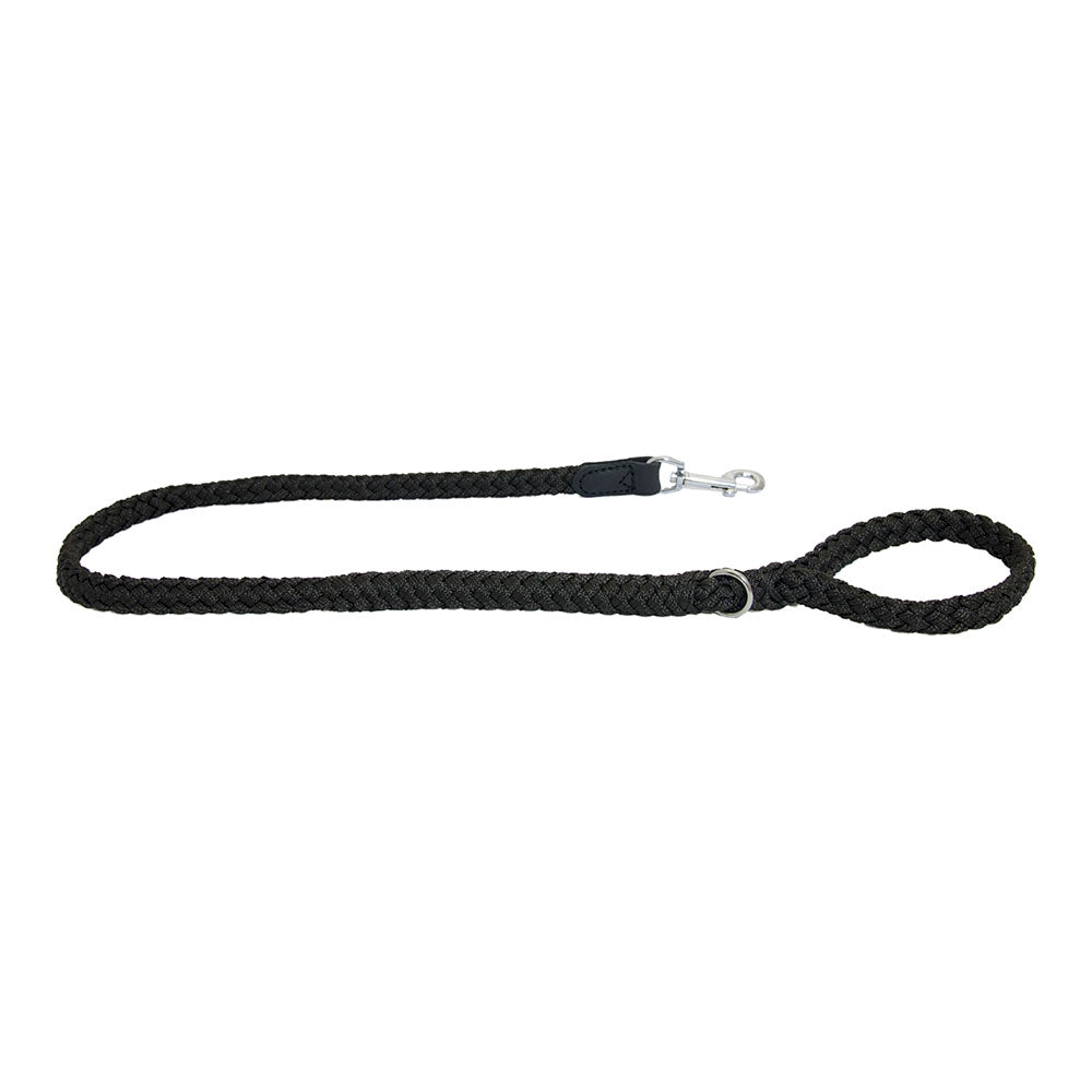 Earthbound Braided Leash - Black