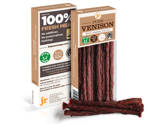 Pure Venison Sticks - JR Pet