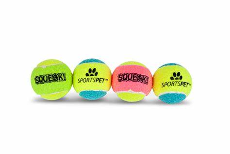 Sportspet Mini Squeak - 4 pack