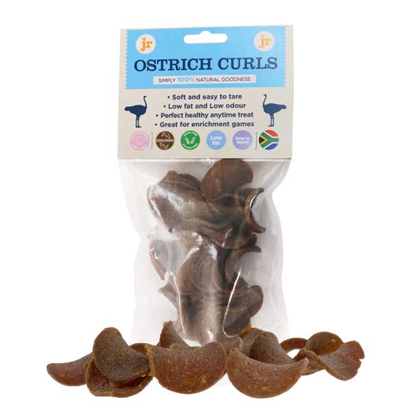 Soft Treat Ostrich Curls - JR Pet
