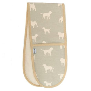 Mutts & Hounds - Powder Blue Oven Glove - SECONDS