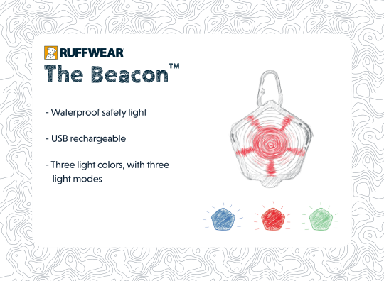 Ruffwear - The Beacon Safety Light high performance safety light
