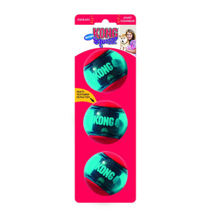 Kong Squeezz Action Ball Red - Small, Medium & Large