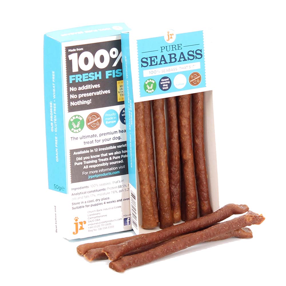 JR Pet Pure Seabass sticks