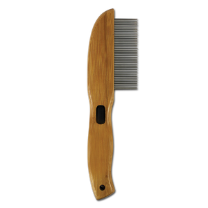 Bamboo Groom Rotating Pin Comb - Long pins