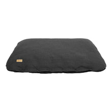 Load image into Gallery viewer, Flat Cushion Weaved Bed - Charcoal