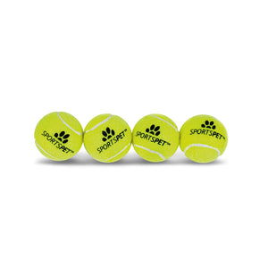 Sportspet Mini Tennis - 4 pack