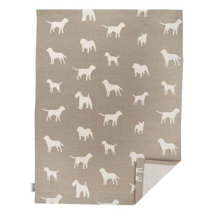 Mutts & Hounds - French Grey Tea Towel - SECONDS