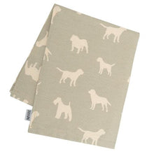 Load image into Gallery viewer, Mutts &amp; Hounds - Powder Blue Tea Towel - SECONDS