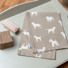 Load image into Gallery viewer, Mutts &amp; Hounds - French Grey Tea Towel - SECONDS