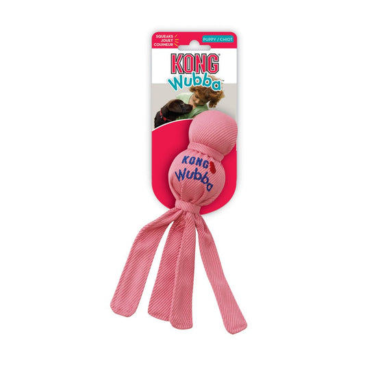 Kong Wubba Puppy - Pink & Blue