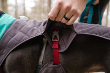 Load image into Gallery viewer, Ruffwear STUMPTOWN™ Quilted Dog Coat - Twilight Grey